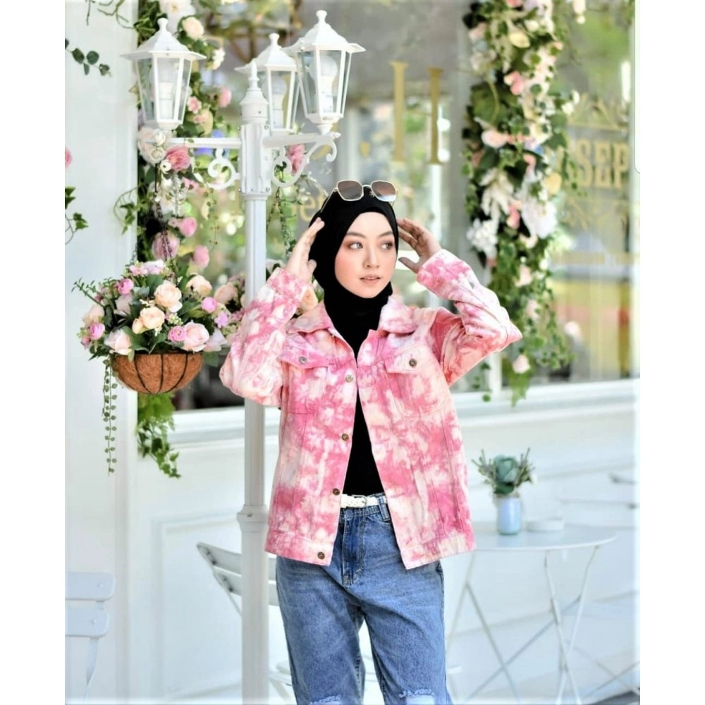 Baju Wanita Jkt Diy Vl Babyterry Pink