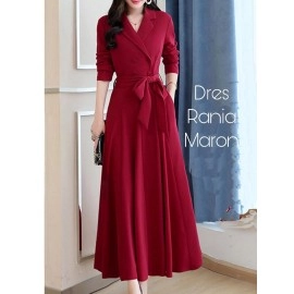 Baju Wanita Drs Rania Su Maroon