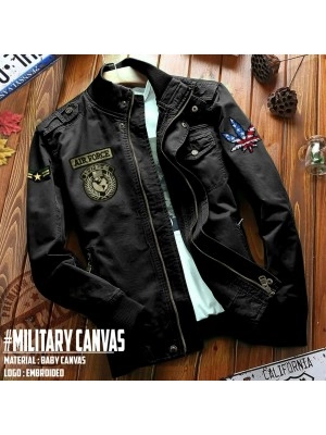 Baju Pria Jkt Military Jc Hitam