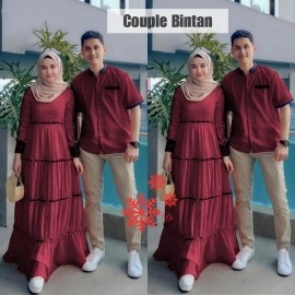 Baju Couple Cp Bintan Vs Maroon
