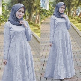 Baju Wanita Jumbo Maxi Delima Ra Gray