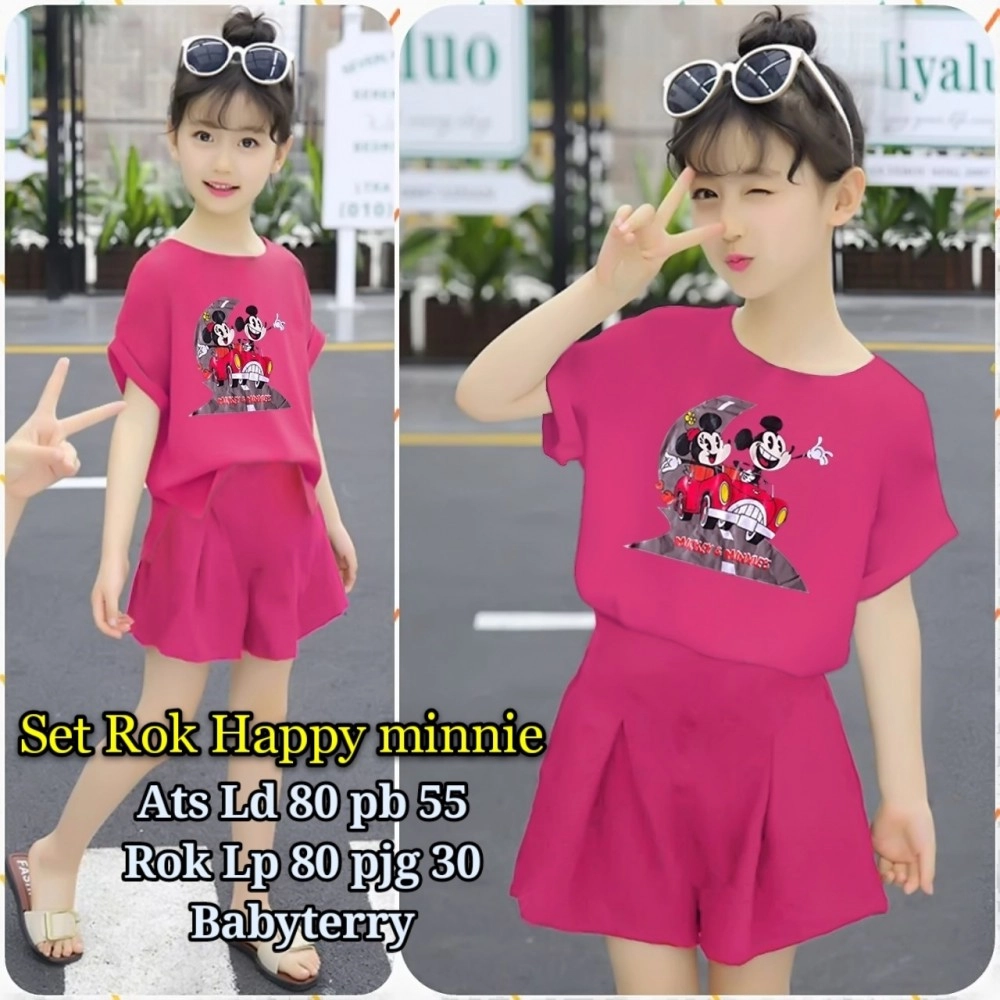 Baju Anak Kd St Rok Minnie 046 Ga Fanta