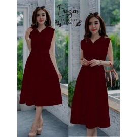 Baju Wanita Drs Wilo Ms Maroon