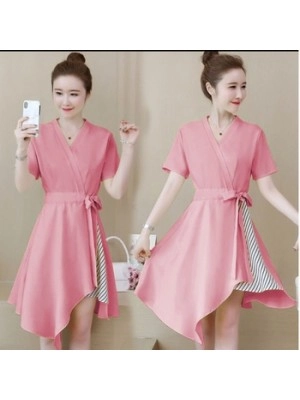 Baju Wanita Drs Eliva Stripe Hn Dusty