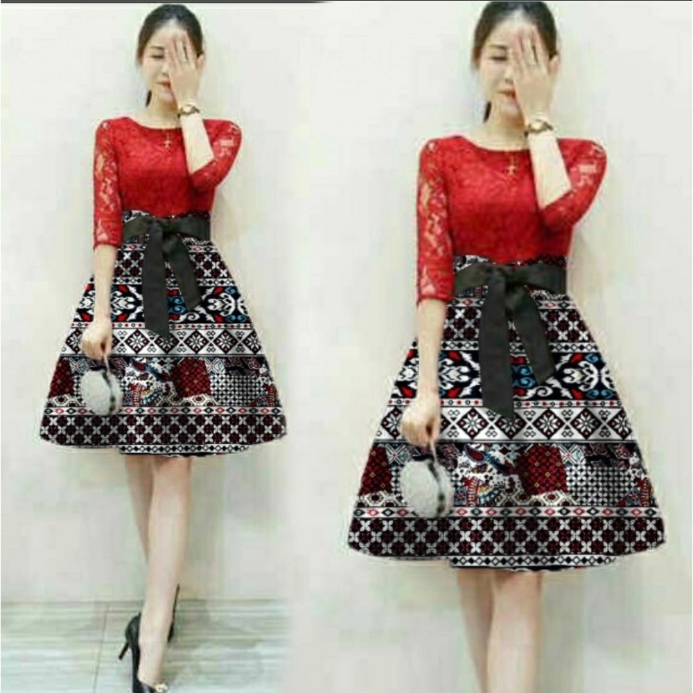 Baju Wanita Drs Pomika Hn Red