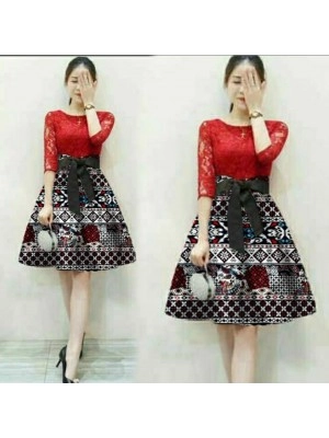 Baju Wanita Drs Pomika Hn Red