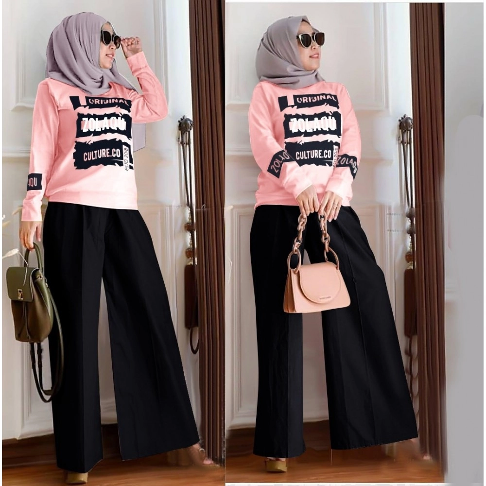 Baju Wanita Jumbo St Alona Fh Salem