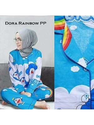 Baju Korea St Piyama Awan Dora Jn