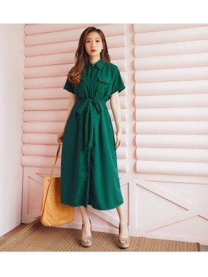 Baju Korea Drs Regita Hs Army