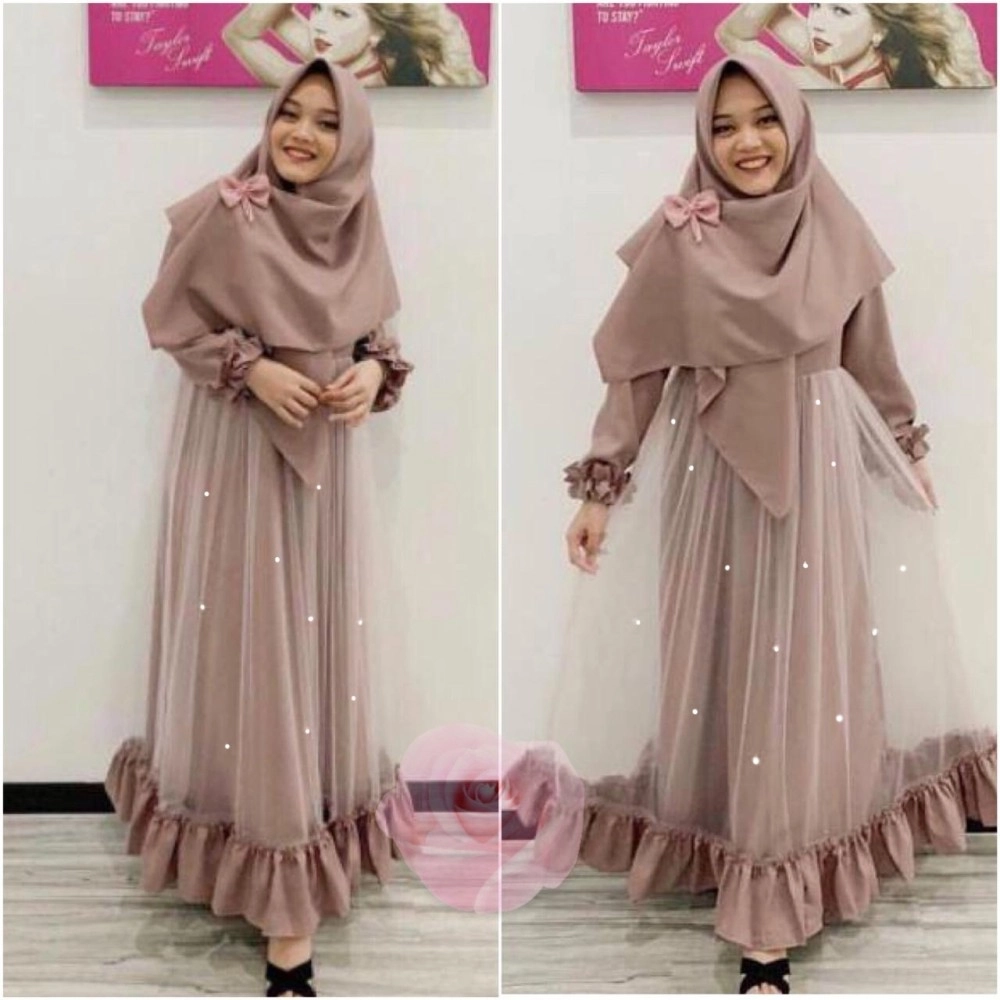 Baju Korea Hj Maxi Nabila Dc Coksu