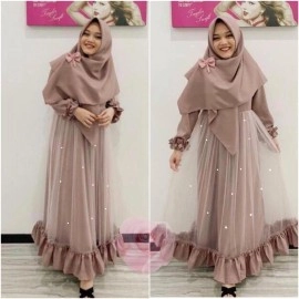 Baju Korea Hj Maxi Nabila Dc Coksu