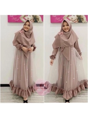 Baju Korea Hj Maxi Nabila Dc Coksu