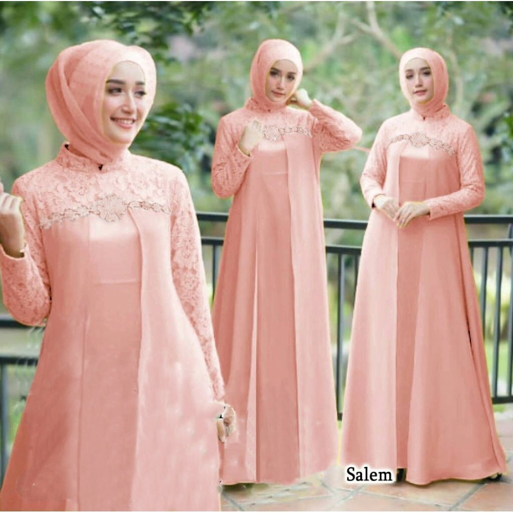 Baju Korea Hj Maxi Elena Ra Salem