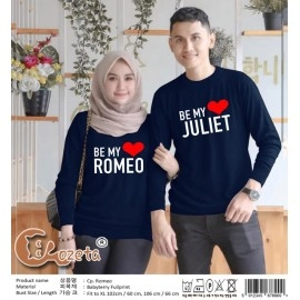 Baju Couple Cp Romeo X Navy