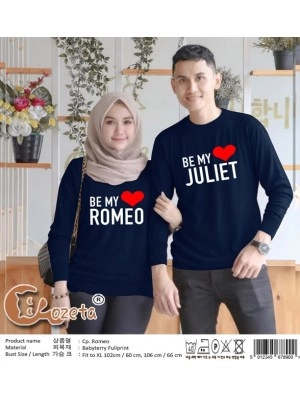 Baju Couple Cp Romeo X Navy