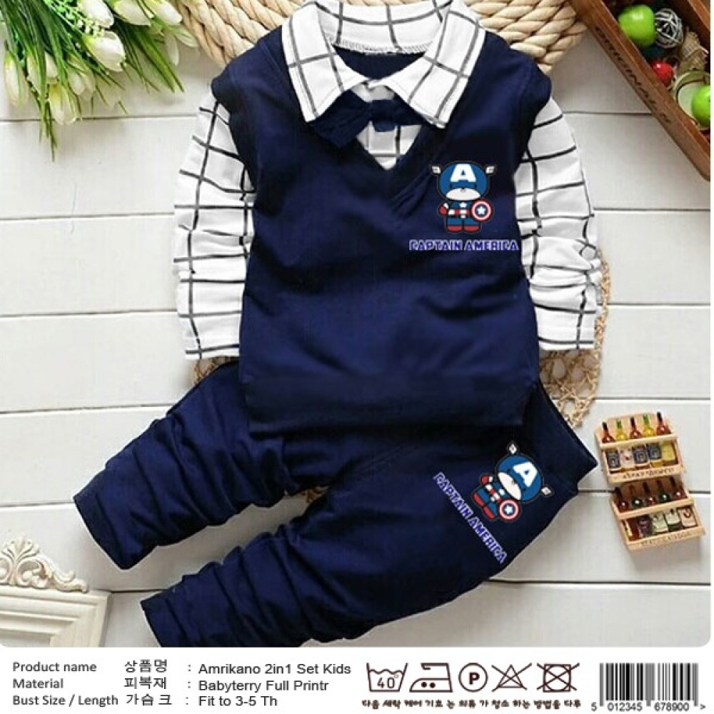 Baju Anak Kd St Amerikano Navy Glch Baju Anak Kd St Amerikano Navy Glch