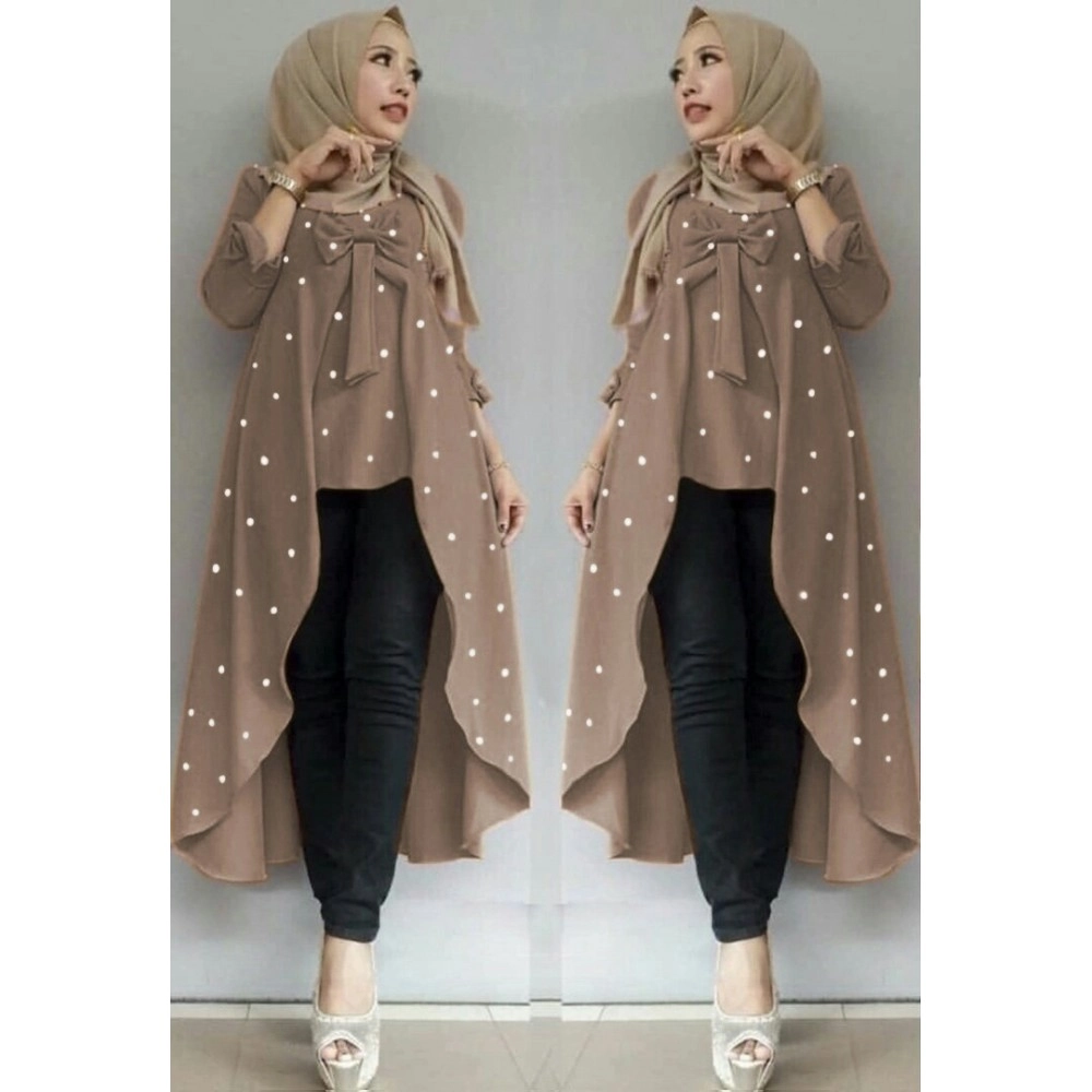 Baju Korea Tunik Viane Mutiara Milo Baju Korea Tunik Viane Mutiara Milo