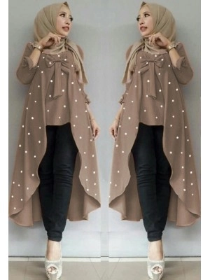 Baju Korea Tunik Viane Mutiara Milo