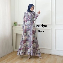 Baju Korea Hj Kaxi Zariya On Navy
