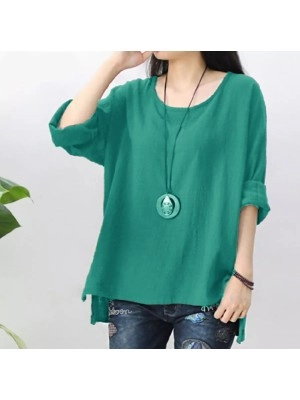 Baju Korea Blouse Irene Sm Toska