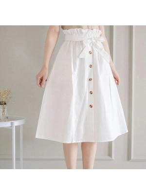 Baju Korea Rok Cherish Oz Putih