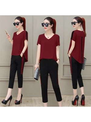 Baju Korea St Julia Ff Maroon