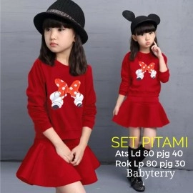 Baju Anak Kd St Pitami 045 Ga Merah
