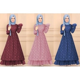 Baju Korea Hj Maxi Devina Dc