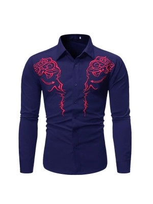 Baju Pria Kmj Man Newcas Nw Navy