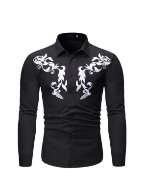 Baju Pria Kmj Man Oxford Nw Hitam