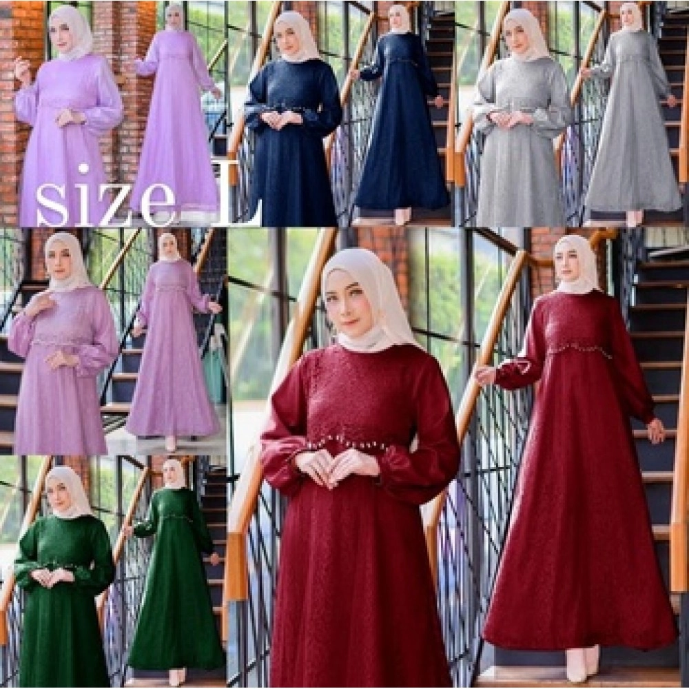 Baju Wanita Maxi Anggita Rd Size L