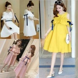 Baju Wanita Drs Shoulder Ribbon