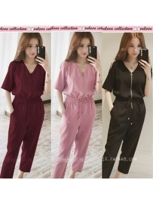 Baju Wanita Jumper Hole Vl Zipper