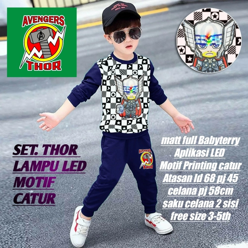 Baju Anak Kd St Thorkotak Ga Navy