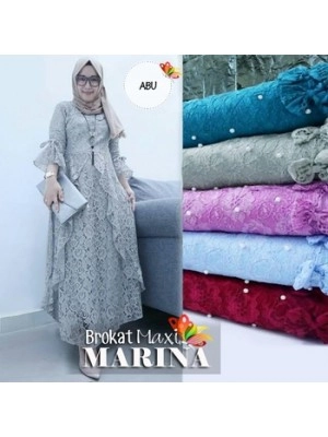 Baju Wanita Hj Maxi Marina Jc Abu