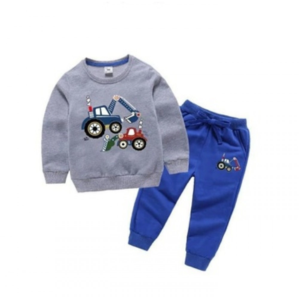 Baju Anak Kd St Tractor Cs Abu