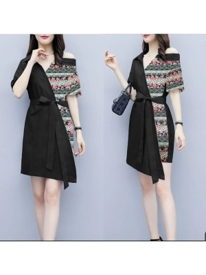 Baju Wanita Drs Solfa Batika Hn Hitam