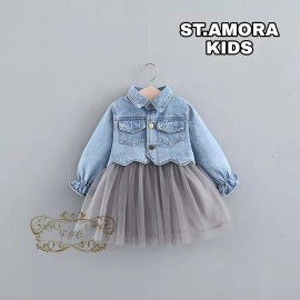 Baju Anak Kd St Amora Ff 3In1 Abu TF