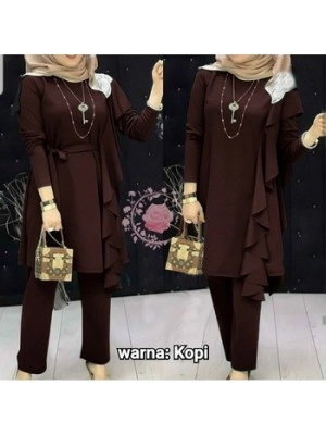 Baju Wanita Jumbo St Yesi Mb Kopi