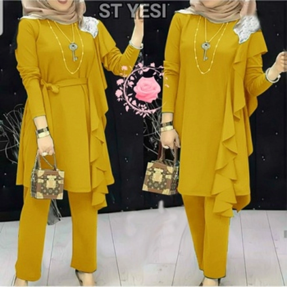 Baju Wanita Jumbo St Yesi Mb Kuning