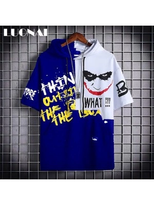 Baju Pria Sw Hoodie Joker Cs Benhurputih