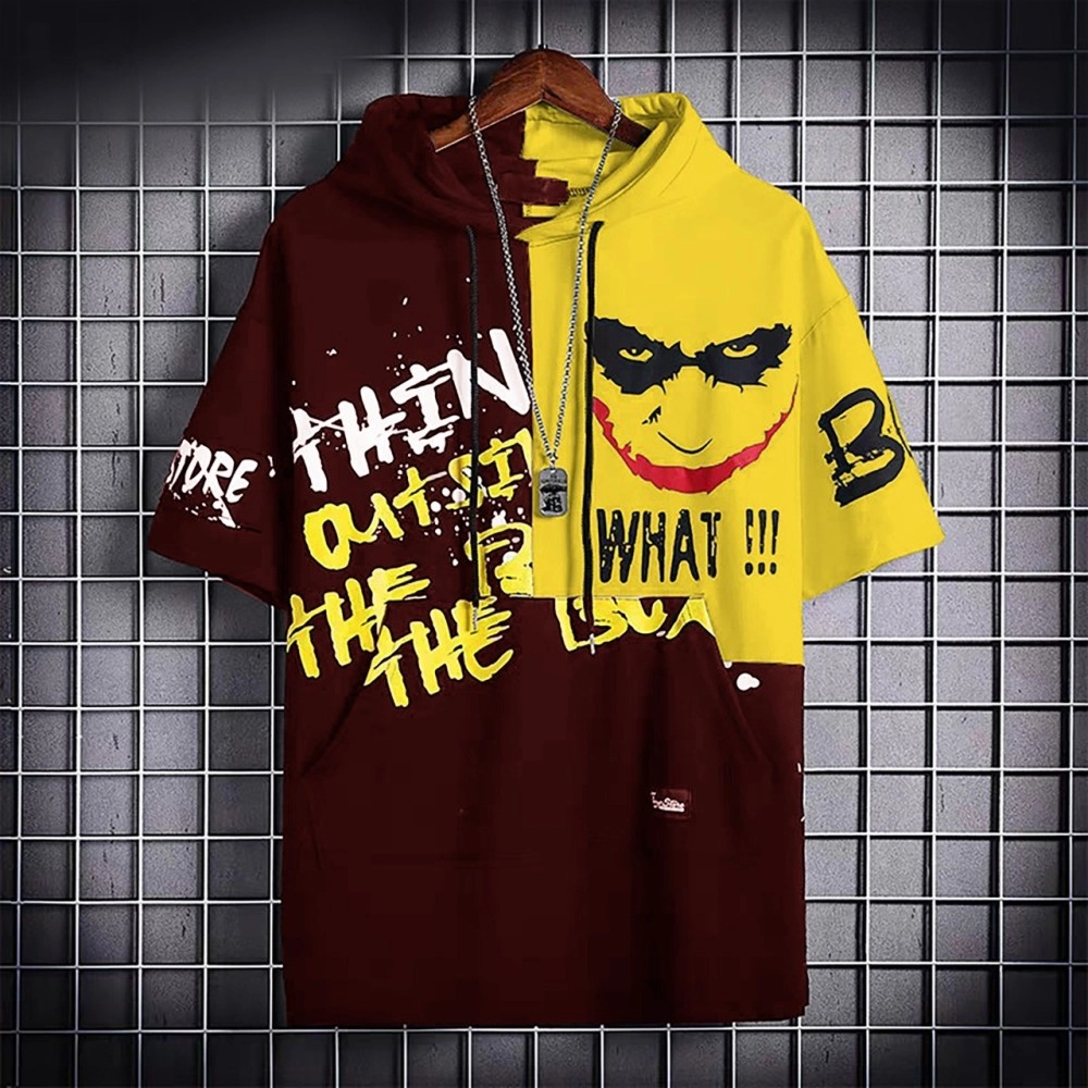Baju Pria Sw Joker Cs Maroonkuning