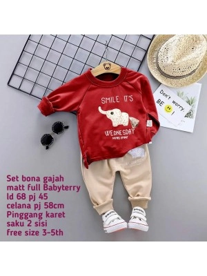 Baju Anak Kd St Bona Reborn Ga Maroon