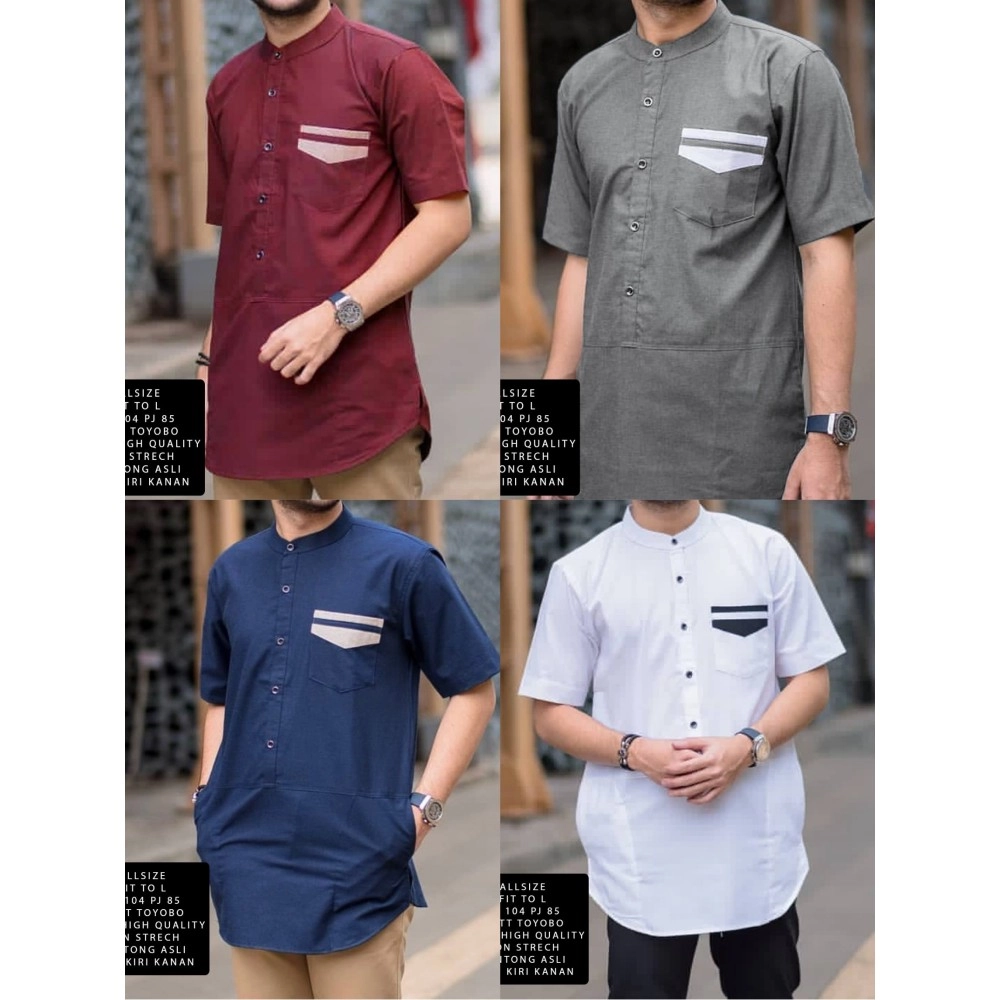 Baju Pria Koko Man Moden On