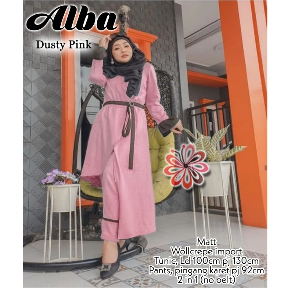 Baju Korea St Alba Us Dusty