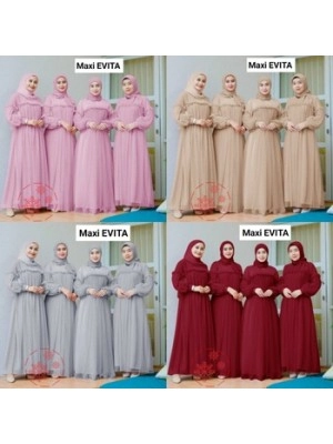 Baju Wanita Maxi Evita Vs Size L
