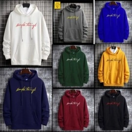 Baju Pria Top Hoodie Simple Things Cs