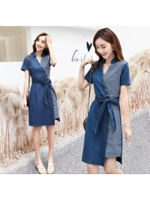 Baju Wanita Jn629 Jeans Dark Or