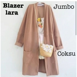 Baju Korea Cardi Lararo Cream