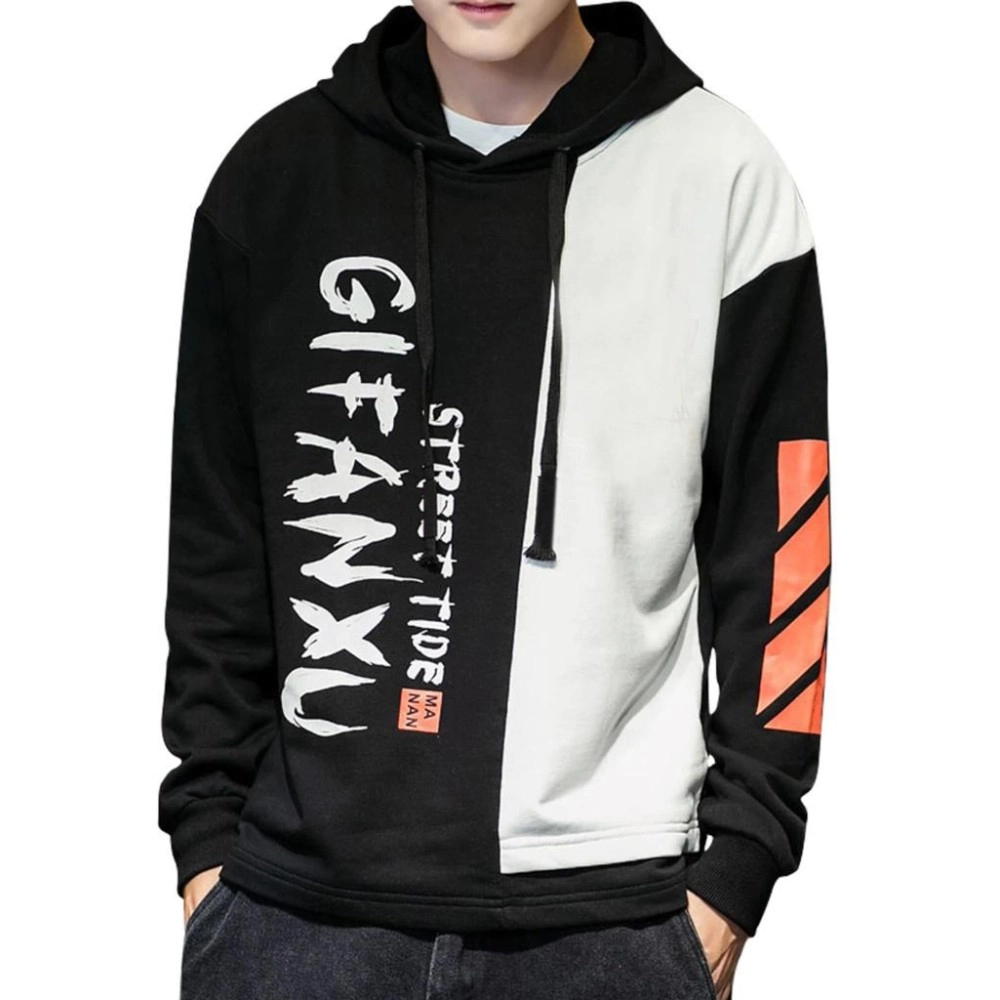 Baju Pria Sw Man Gifanxu Putih Hitam Baju Pria Sw Man Gifanxu Putih Hitam